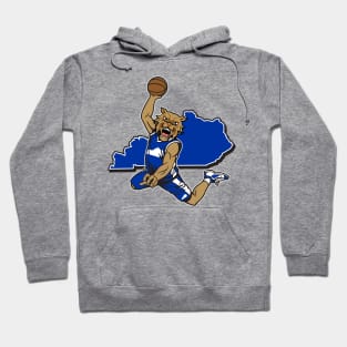 Kentucky Dunking Basketball Cat Hoodie